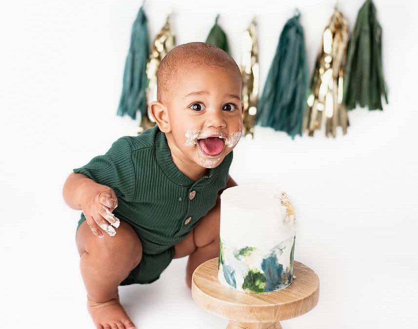 Cake Smash and Splash Atlanta, GA | Taylen turns One!