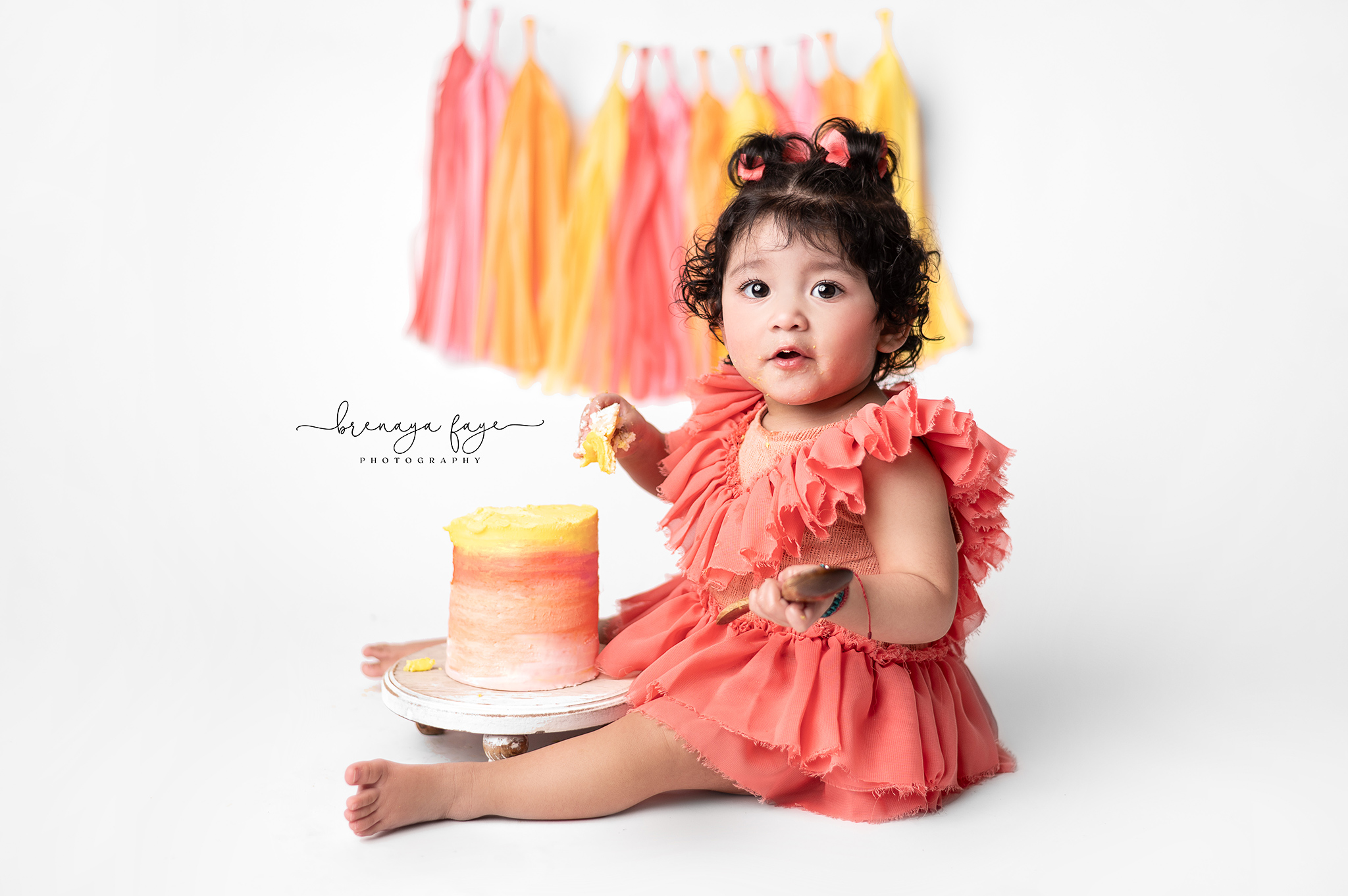 first year photoshoot, 1 year birthday photography, first birthday photos, first birthday portraits, nebraska baby photographer, cake smash lincoln