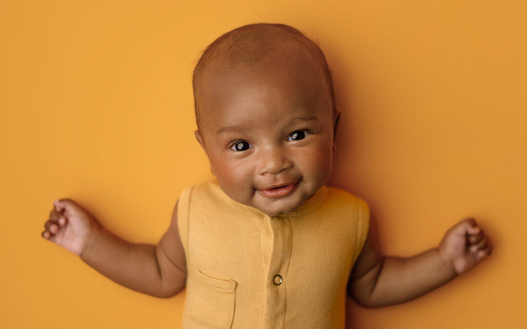 Photographer Lincoln NE | Tatum is 3 months